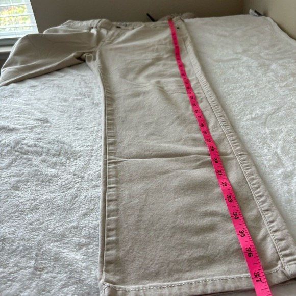 Peter Millar Crown Vintage 5 pocket Canvas Pant, Tan Size 33 - Picture 12 of 13